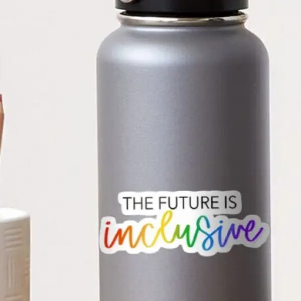 The Future Is Inclusive Sticker