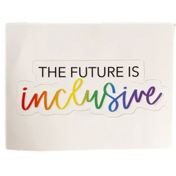 The Future Is Inclusive Sticker