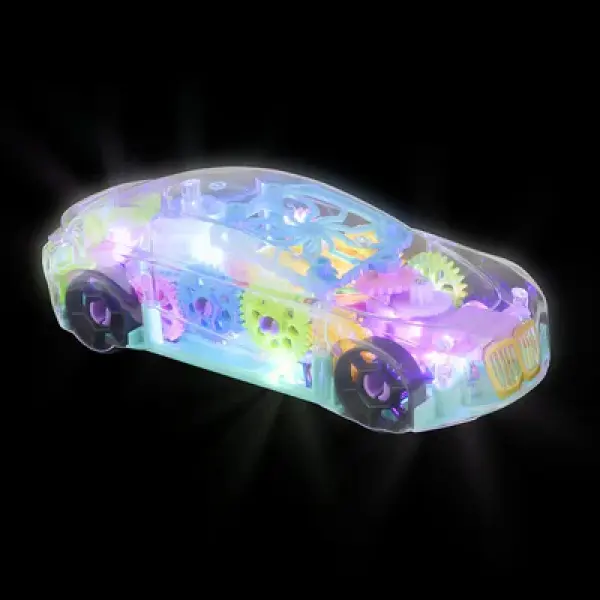 Light-Up Transparent Car