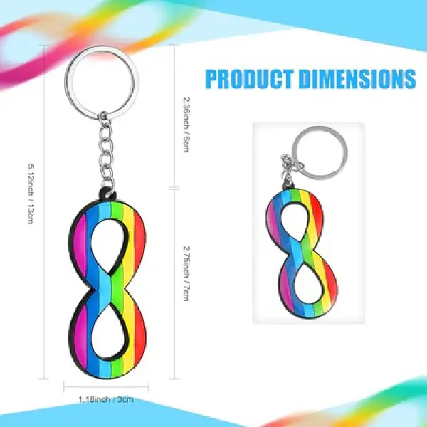 Neurodiversity Keychain