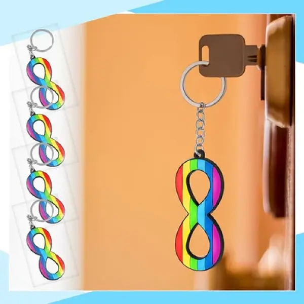 Neurodiversity Keychain