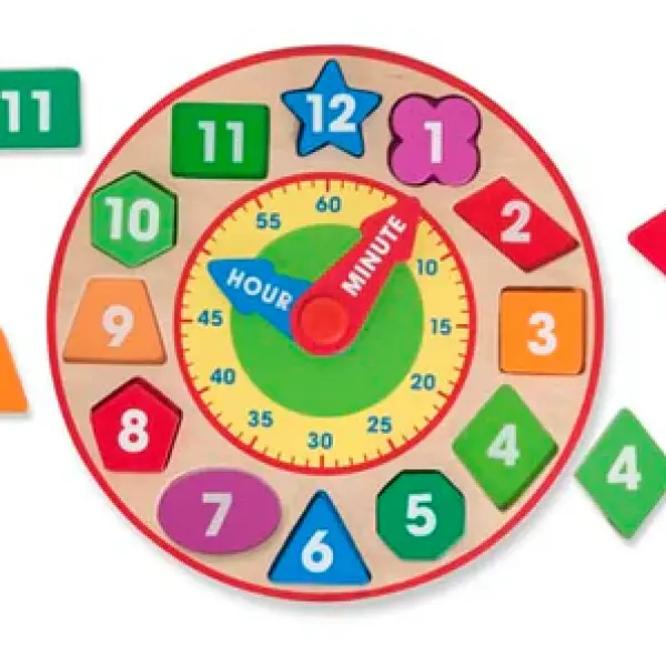 Shape Sorting Clock