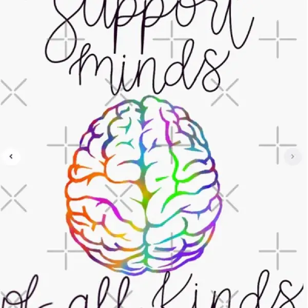 Support Minds of All Kinds Sticker