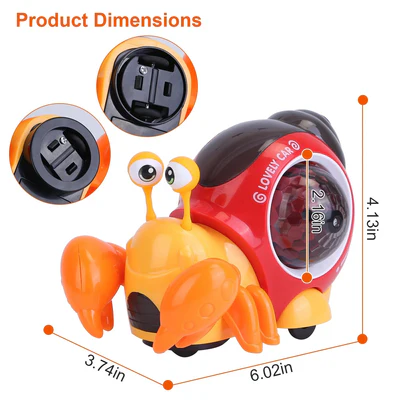 Music Light Up Crab - Image 5