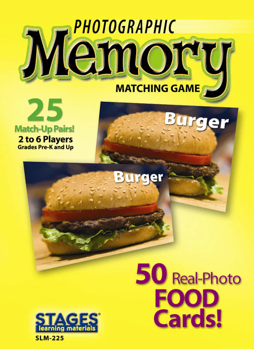Memory Game - Foods