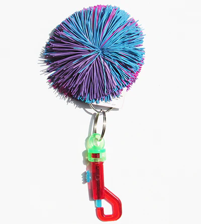 Stringy Ball Fidget with Clip